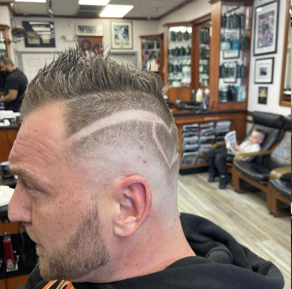 Mohawk with Side Design