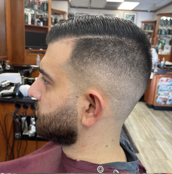 Classic Side Part with Skin Fade