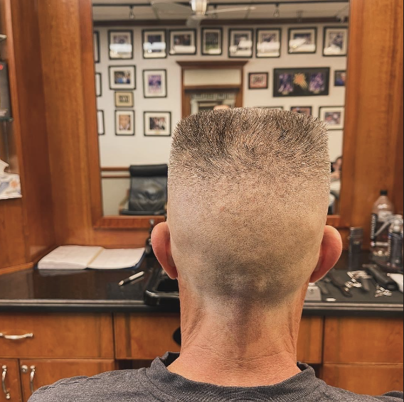 Clean Buzz with High Fade