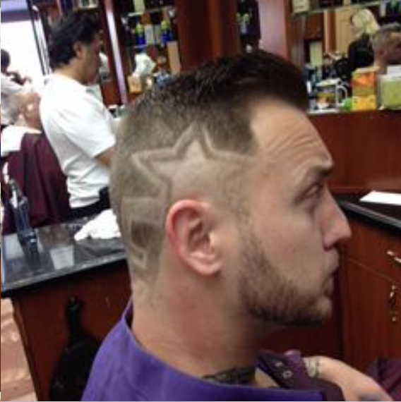 Star Fade Hair Design