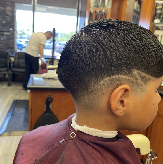 Kids Taper with Hair Design