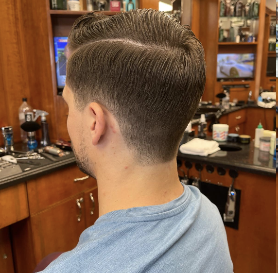 Clean Side Part Taper