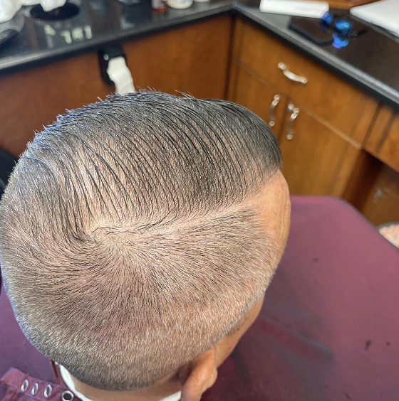 Classic Comb Pattern from Above