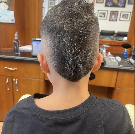 Kids Faux Hawk Fade