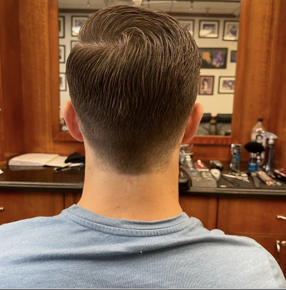 Slick Back Taper from Behind