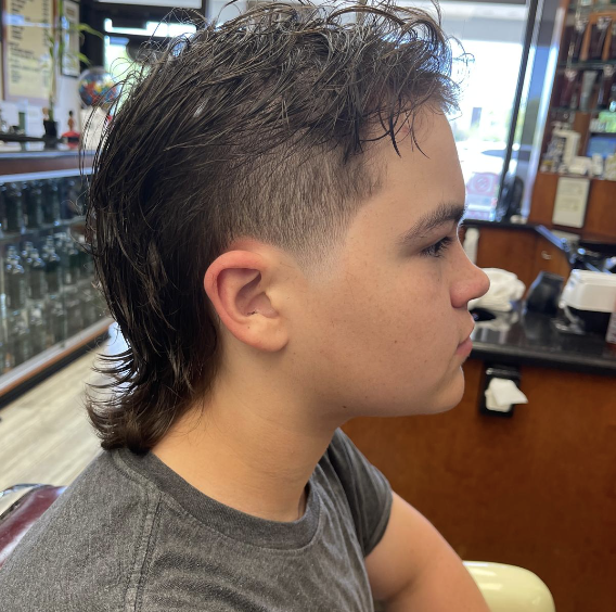 Modern Mullet with Fade