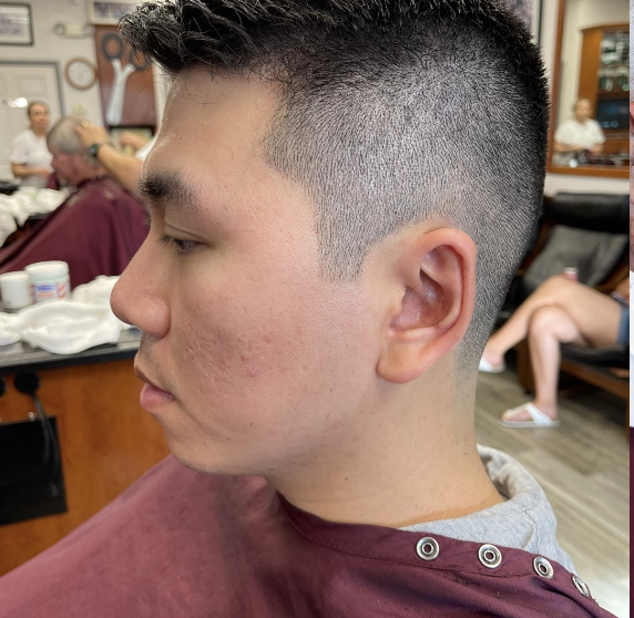 Short Crop with Mid Fade