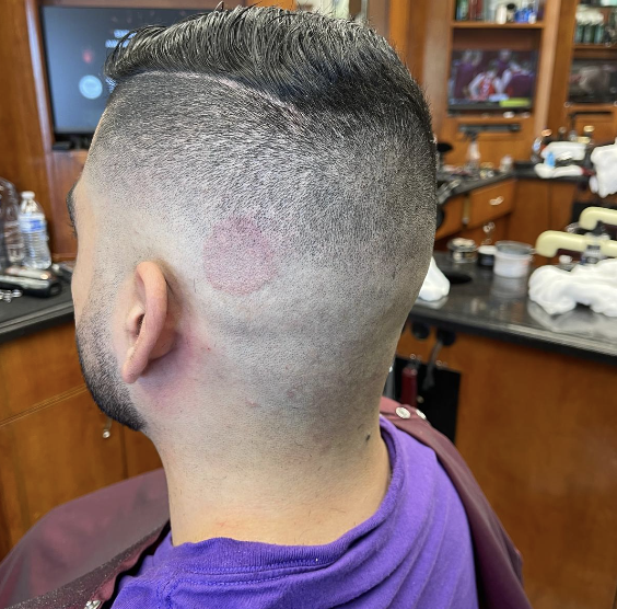 Skin Fade with Razor Arc