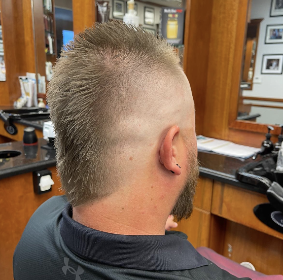 Textured Faux Hawk Mullet